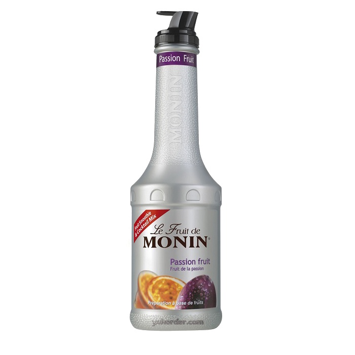MONIN PUREE PASSION FRUIT 4 X 1 L